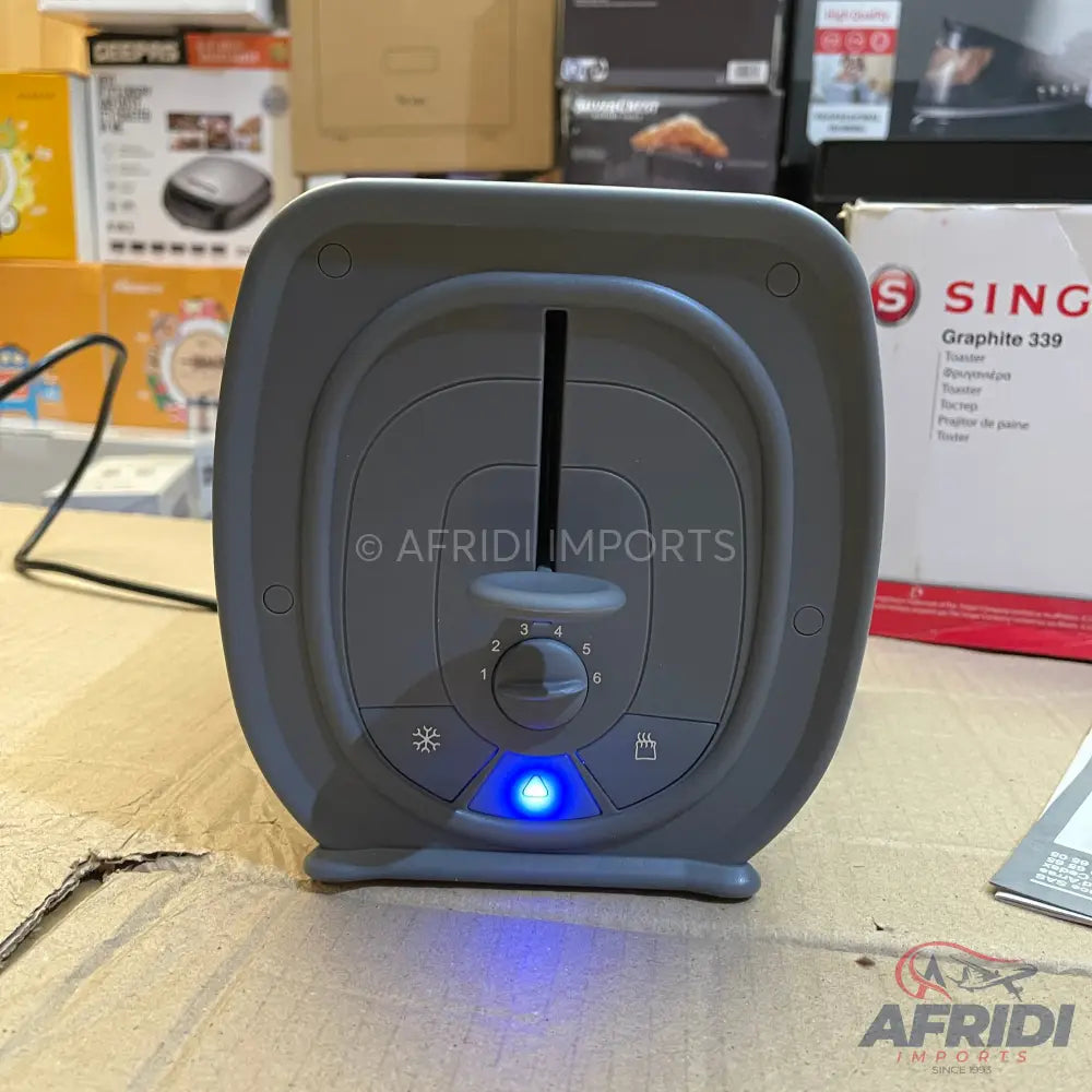 Lot Imported Singer Graphite SLice Toaster