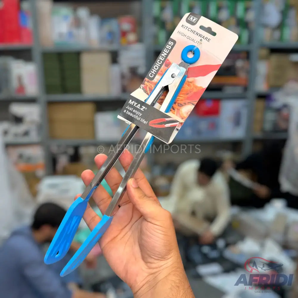 Stainless Steel Tong with silicon clipper